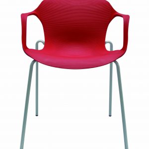 Silla visita B-33051 rojo