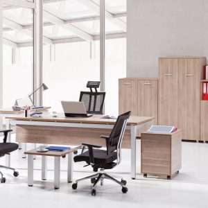 Office furniture in the interior